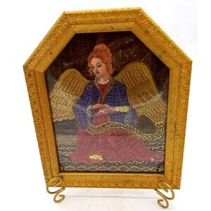 VTG Kay Jackson Guardian Angels of Art Print Wood Frame Canada